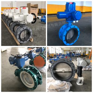 D943H-10C，DN350，PN10手電兩用法蘭電動(dòng)蝶閥